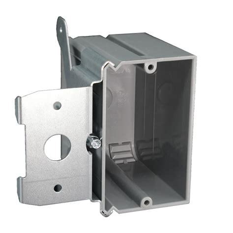 adjustable steel electrical rough in boxes in and out|1 gang electrical box extension.